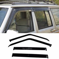 Fits 84-01 Jeep Cherokee Acrylic Slim Type Window Visors 4pc