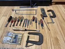 Craftsman Tool Lot - Screwdrivers Nutdrivers Chisels Level More