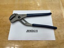 Snap-on Tools New Power Blue 12 Soft Grip Adjustable Joint Pliers Awp120mb