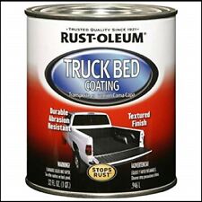 Black Truck Bed Coating Brush Or Roll On Liner Trailer Paint 32 Ounce Rust-oleum