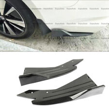 For Nissan Altima Universal Rear Bumper Lip Splitter Diffuser Carbon Fiber