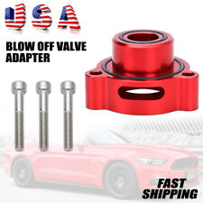 Turbo Blow Off Valve Adapter Bov Red For 2015-2019 Ford Mustang 2.3l Ecoboost Us