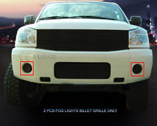 Fedar Fits 2004-2007 Nissan Titanarmada Black Billet Grille Overlay