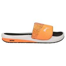 Puma Nitrocat Future Z Slide Mens Orange Casual Sandals 106848-01