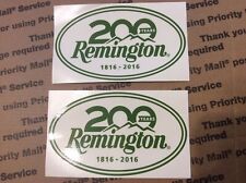Remington Arms X2 Collectible 200 Year Decal Sticker 3 X 5