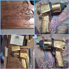 Dale Earnhardt Mac Tool 24kt Gold Plate Sn 423 Air Gun Impact Wrench Signed Box