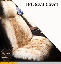 Universal Faux Fur Plush Warm Car Seat Cover Premium Warm Comfy Ultimate Comfort