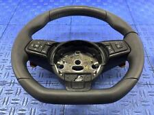 2014 Jaguar F-type Black Leather Flat Bottom Steering Wheel Oem