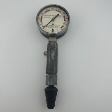 Snap-on Vintage Hand-held Compression Gauge Tester 200 Psi