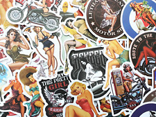 100 Military Retro Pin Up Girls Stickers Cars Trucks Bumpers Motorcycle