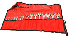 New Snap-on Oexs715k 14 Thru 1 15-piece Short Combination Wrench Set Sealed