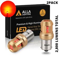 Led 1156 Red Brake Light Bulbs Stop Lamp For Volvoheavy Duty Aluminum Heat Sink