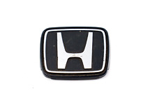 Honda Civic Crx Factory Steering Wheel Horn Button Oem Emblem Badge Black