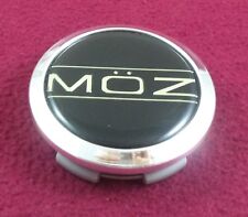Moz Wheels Chrome Black Custom Wheel Center Cap 7530-15 S507-62 1