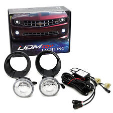 20w Cree Led Halo Ring Drlfog Lights W Bezels Wiring For 2010-13 Chevy Camaro