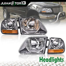 Fit For F150 Expedition 1997-03 Lightning Style Headlights Corner Parking Lamp