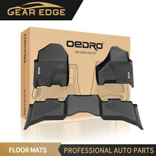 Floor Mats For Dodge Ram 1500 2500 3500 Crew Cab 2012-2018 Front Rear Tpe Liners