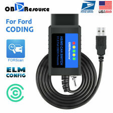 For Ford F150 F250 F350 Forscan Obd Scan Usb Adapter Diagnostic Programming Tool