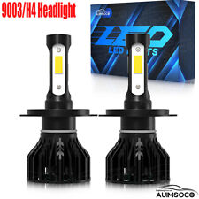 4-side H49004 Led Headlight Bulbs Kit High Or Low Beam Super Bright 6000k White