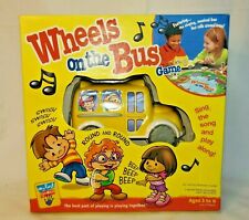 Wheels On The Bus Board Game Collectible Milton Bradley Singing Musical Complete
