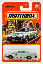 2021 Matchbox 71 59 Dodge Coronet Police Car Green National Parks Fsc