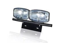 Number Plate Light Bar Jumbo Spot Lamps X2 To Fit Jeep Cherokee 2014 Black