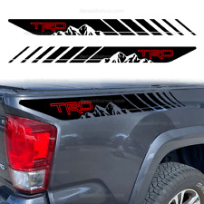 X2 Trd Mountain Tacoma Off Road Toyota Truck 4x4 Decals Vinyl Stickers Bedside K