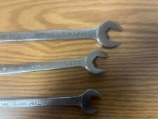 Mac Tools -- Three Combination Wrenchs -- Item Mac 1