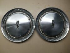 Set Of 2 Vintage 1974-1976 Oldsmobile 98 15 Hubcaps Wheel Covers Used. 4041a