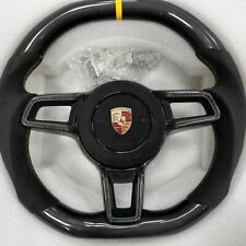 Carbon Black Alcantara Porsche Steering Wheel991.2 911caymanboxstermacancayenne.