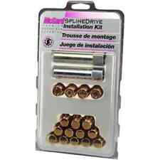 Mcgard 65457gdc Gold Tuner Style Spline Drive Lug Nut Kit M12 X 1.5 Thread Size