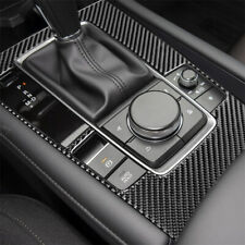 Carbon Fiber Central Console Gear Shift Sticker Lhd Fit For Mazda 3 Axela 2020