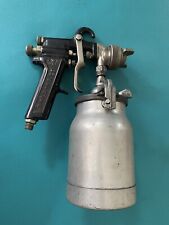 Binks Model 7 Spray Gun With Sharpe 450 Paint Canister