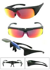 Flip Up Fit Over Sunglasses Polarized Lens Cover Over Prescription Glasses Uv