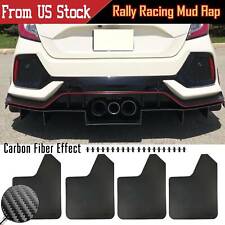 Wide Body Rally Mud Flaps Splash Guards Mudflaps For Honda Civic Type R Coupe Si