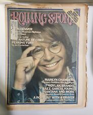 Vtg Rolling Stone Magazine May 8 1975 Issue 186 John Denver Cover