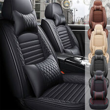 Deluxe 25 Sits Car Seats Cover Full Set Front Rear Protector Cushion For Toyota