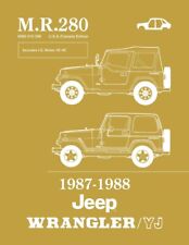 1987 - 1988 Jeep Wrangler Yj Body Shop Manual