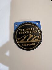 New 2021-2023 Jeep Wrangler 392 Bronze Trail Rated Badge Fender Emblem Oem