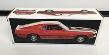 New 1969 Ford Mustang Mach 1 Custom Made Dealer Promo Model Box Only..no Car