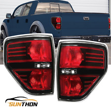 Pair Rear Tail Lights Brake Lamps Assembly For 2009-2014 Ford F-150 Pickup Truck