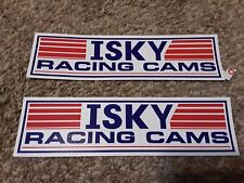 Lot Of 2 Classic Isky Racing Cams Decals Stickers Nhra Hot Rod Nascar