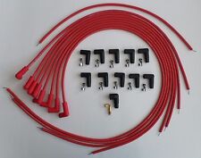 Small Block Chevy 327-350-400 Hei Spark Plug Wires Under Exhaust Red Universal