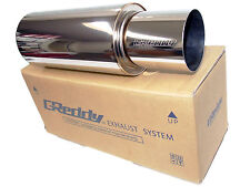 Greddy Revolution Rs Universal Exhaust Muffler 2.563mm Inlet 4103mm Tip