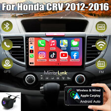 Android Auto Car Stereo Radio Gps Navi Apple Carplay Fm For Honda Crv 2012-2016