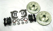 Mustang Ii 2 Front Disc Brake Kit With 11 Slotted Chevy Rotors No Spindles