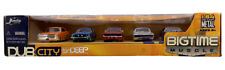 Jada Toys Dub City Big Time Muscle 5 Deep Die Cast Cars Shelby Chevy Dodge Cuda