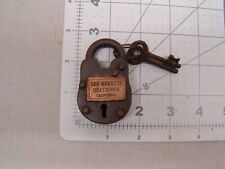 Vintage Style San Quentin Lock Prison Lock Jail Lock Antique Looking Lock