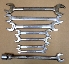Lot8 Pcs Vtg Craftsman Tools Usa Saltus Tappit Double Open End V Wrenches