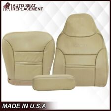 2000-2001 Ford Excursion Limited Xlt Synthetic Leather Seat Covers In Tan